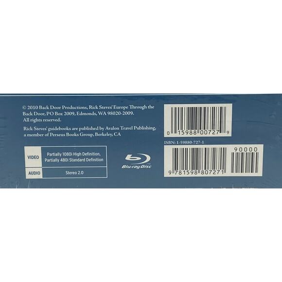 Rick Steves' Europe Mediterranean Mosaic Blu-ray+DVD 2010 8 Travel Episodes New - Picture 6 of 10